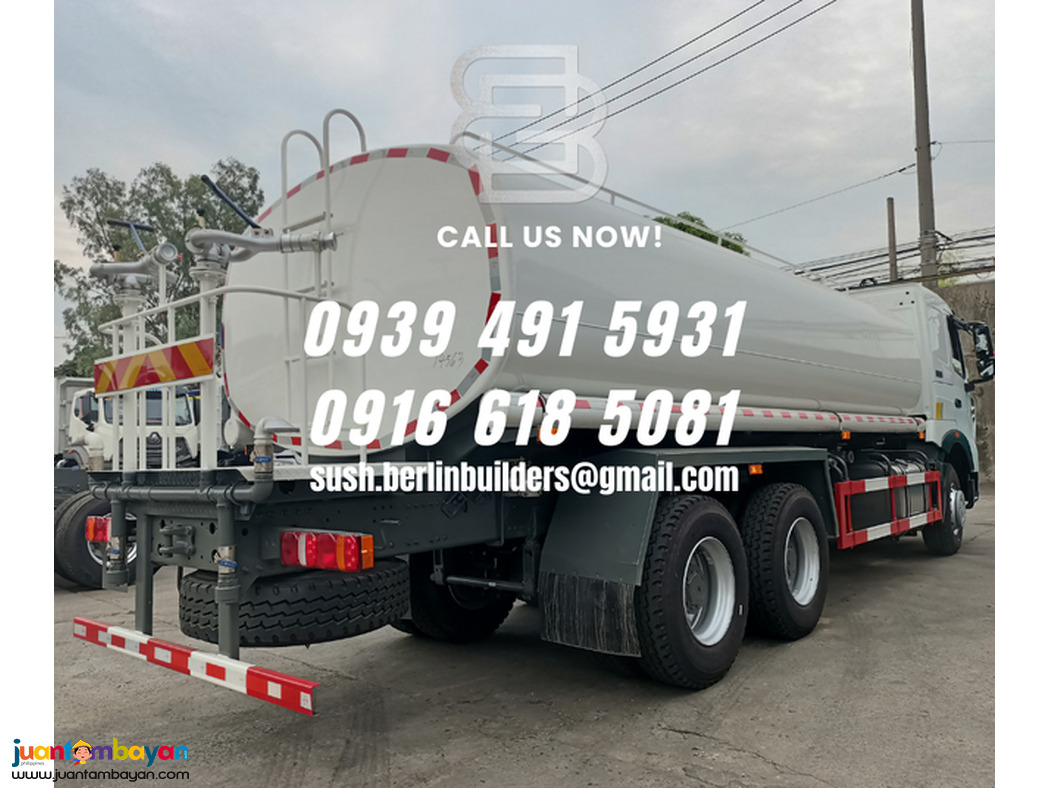 water truck 20,000 liter Sinotruk Howo Brand new for sale