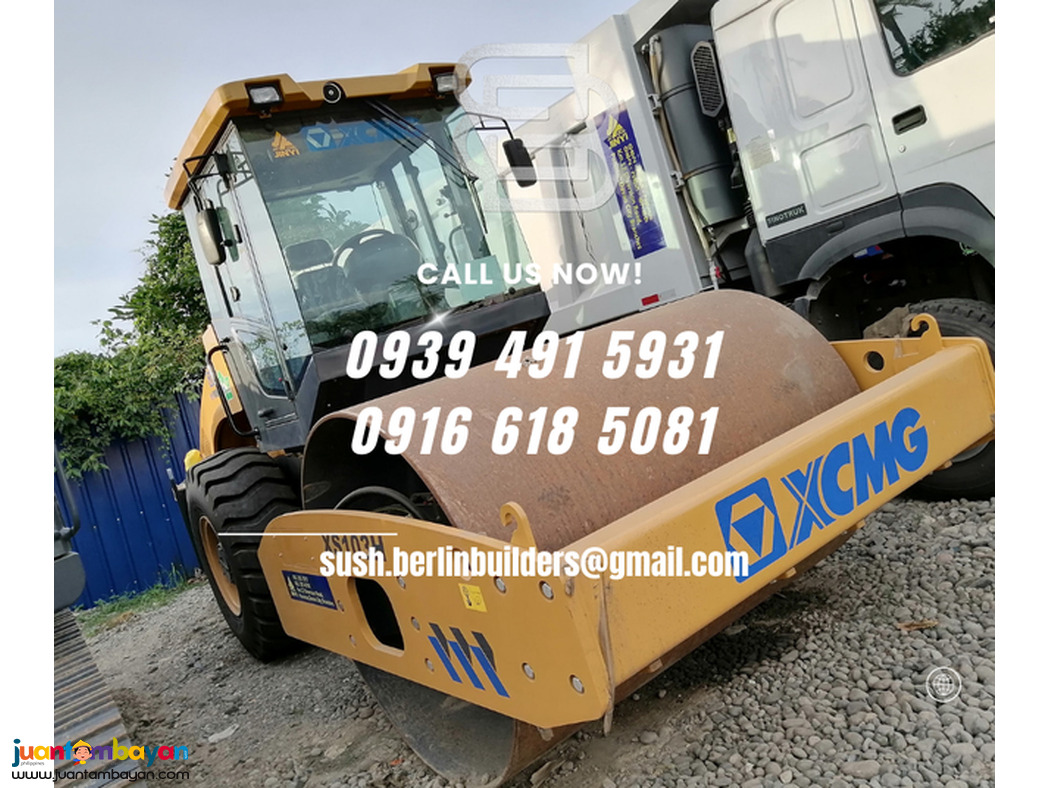 vibratory road roller pizon 10 tons XCMG brand new for sale