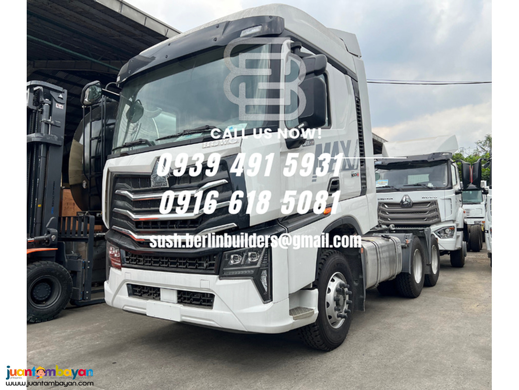 10-wheeler tractor head howo MAX 430hp Brand New for Sale