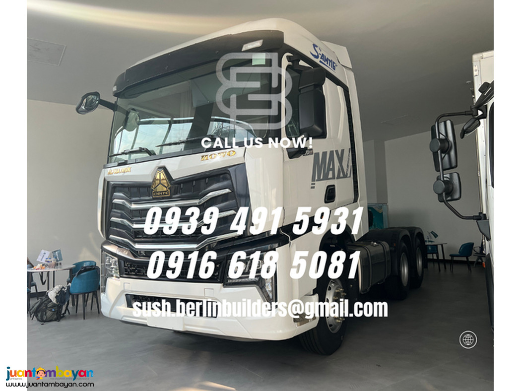 10-wheeler tractor head howo MAX 430hp Brand New for Sale