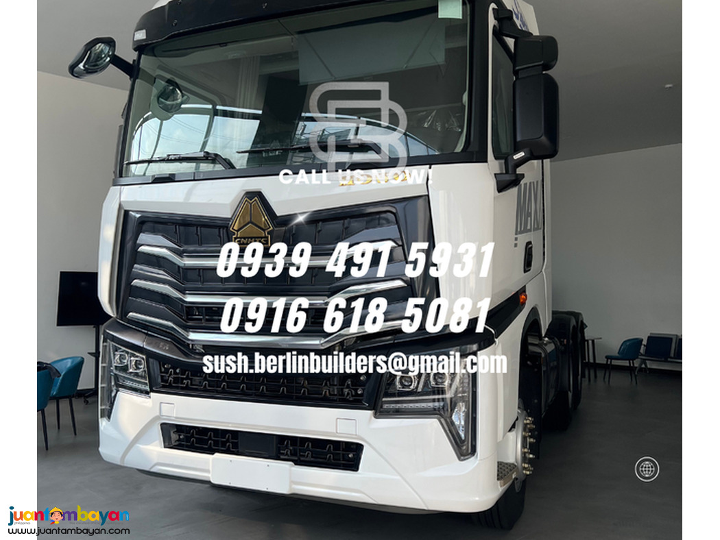 10-wheeler tractor head howo MAX 430hp Brand New for Sale