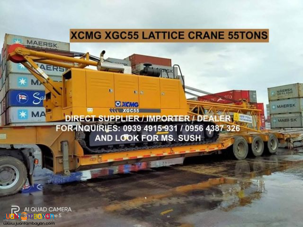 brand new 75tons xcmg lattice crane / crawler crane for sale