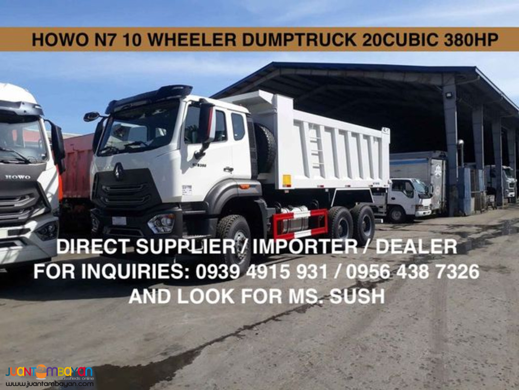 10wheeler hohan n7 dumptruck 20cubic euro 4 brand new for sale