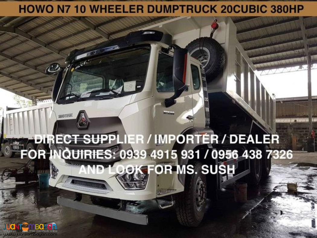 10wheeler hohan n7 dumptruck 20cubic euro 4 brand new for sale