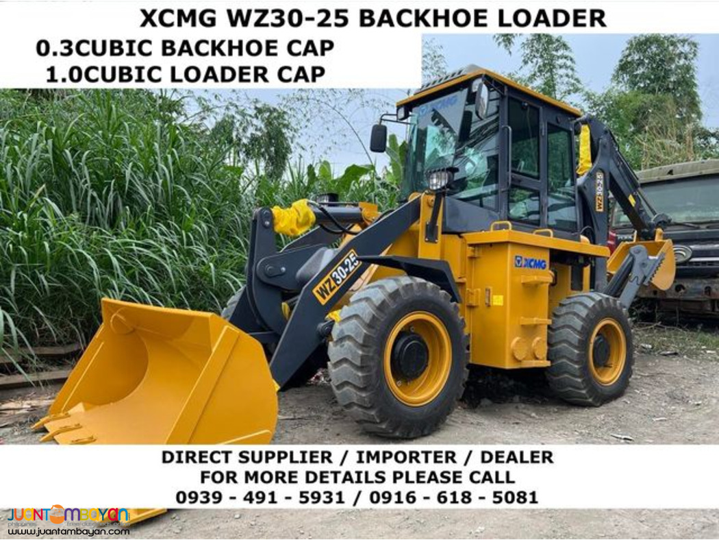 xcmg WZ30-25 backhoe and loader 0.3 / 1.0 cubic for sale