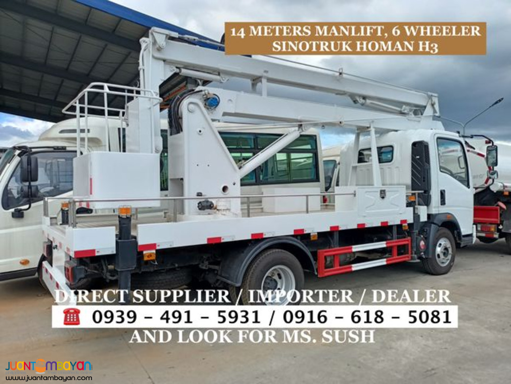 brand new 14 meters manlift / aerial working flatform for sale