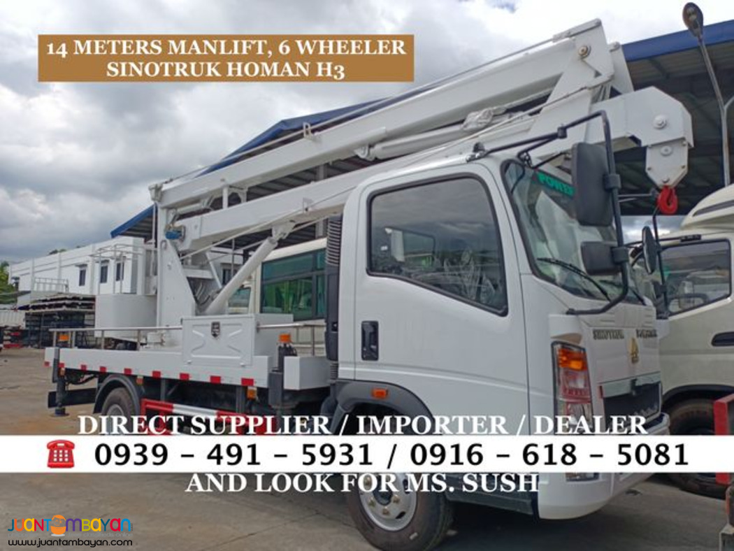 brand new 14 meters manlift / aerial working flatform for sale
