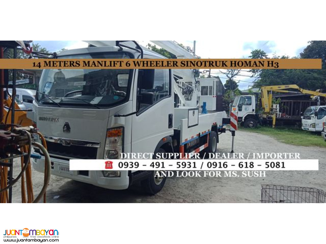 brand new 14 meters manlift / aerial working flatform for sale