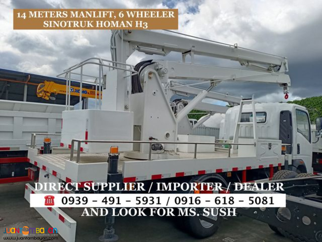 brand new 14 meters manlift / aerial working flatform for sale