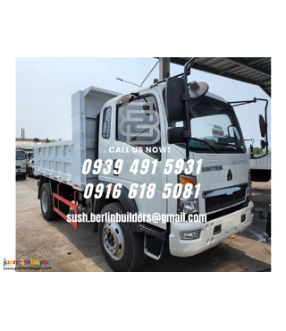 6 WHEELER DUMP TRUCK 4.5CUBIC 4X2 & 4X4 SINOTRUK HOMAN H3