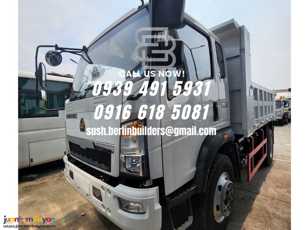 6 WHEELER DUMP TRUCK 4.5CUBIC 4X2 & 4X4 SINOTRUK HOMAN H3