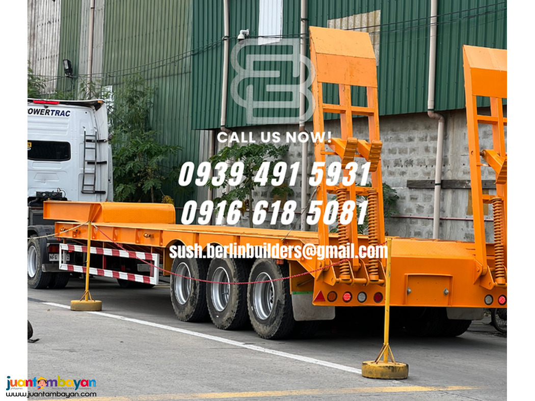 brand new lowbed trailer for sale