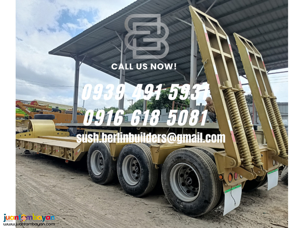 brand new lowbed trailer for sale