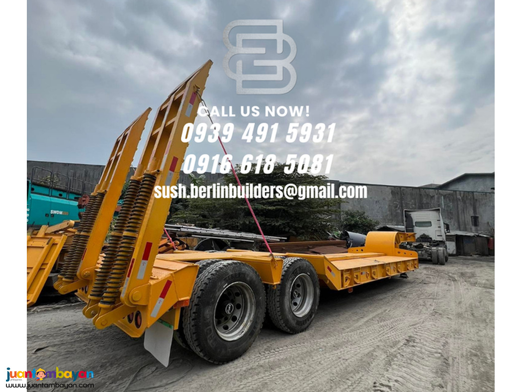 brand new lowbed trailer for sale