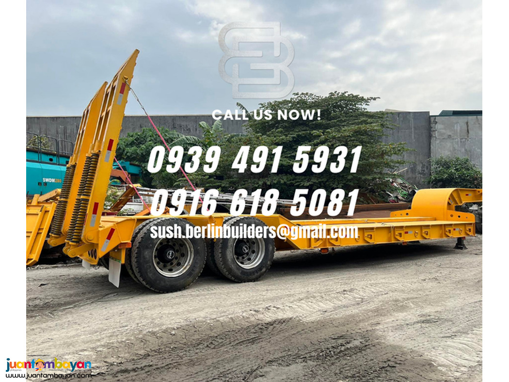 brand new lowbed trailer for sale