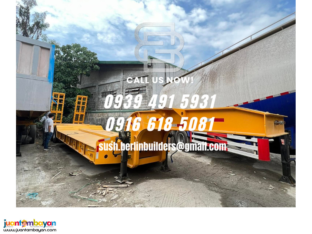 brand new lowbed trailer for sale
