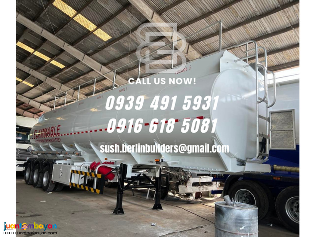 Fuel Tank Trailer 30kl, 40kl CIMC Tongya Brand New for Sale