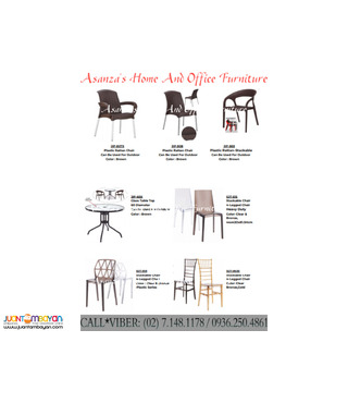 STACKABLE / PLASTIC CHAIR ( FACTORY PRICE )
