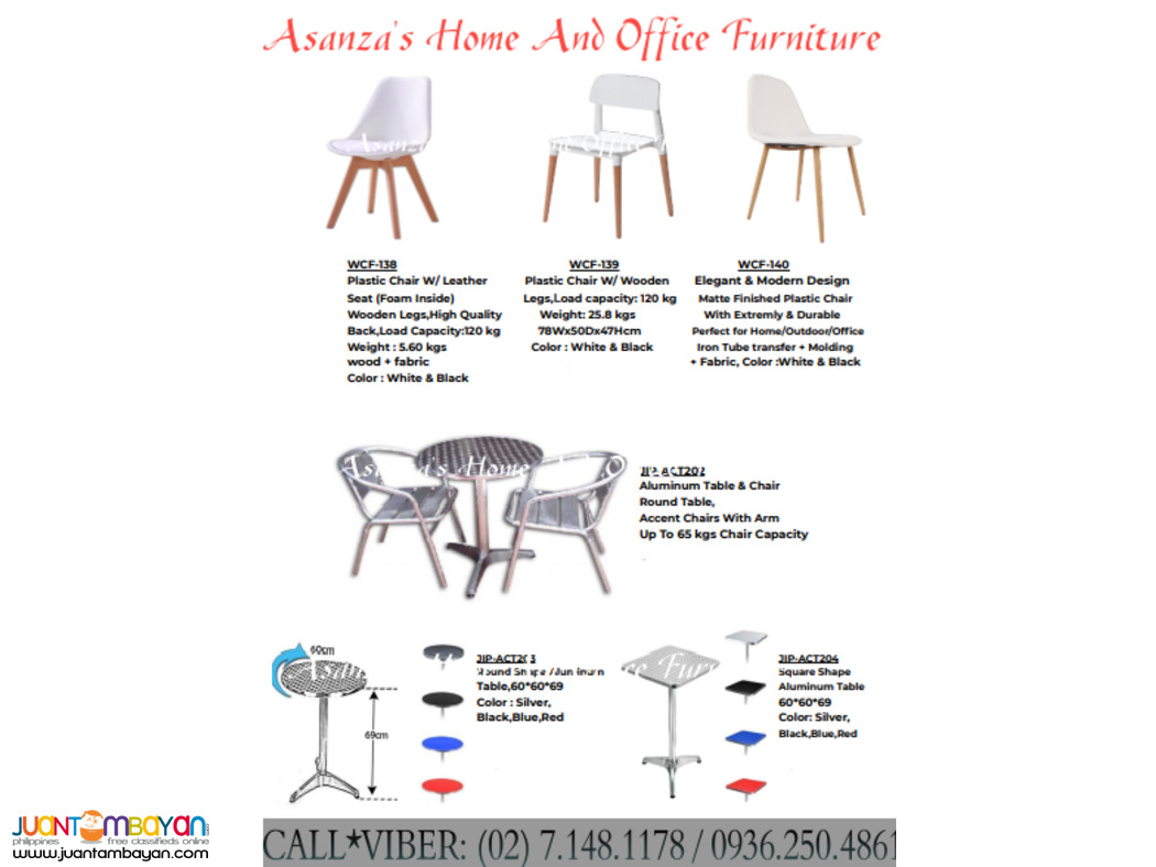 STACKABLE / PLASTIC CHAIR ( FACTORY PRICE )