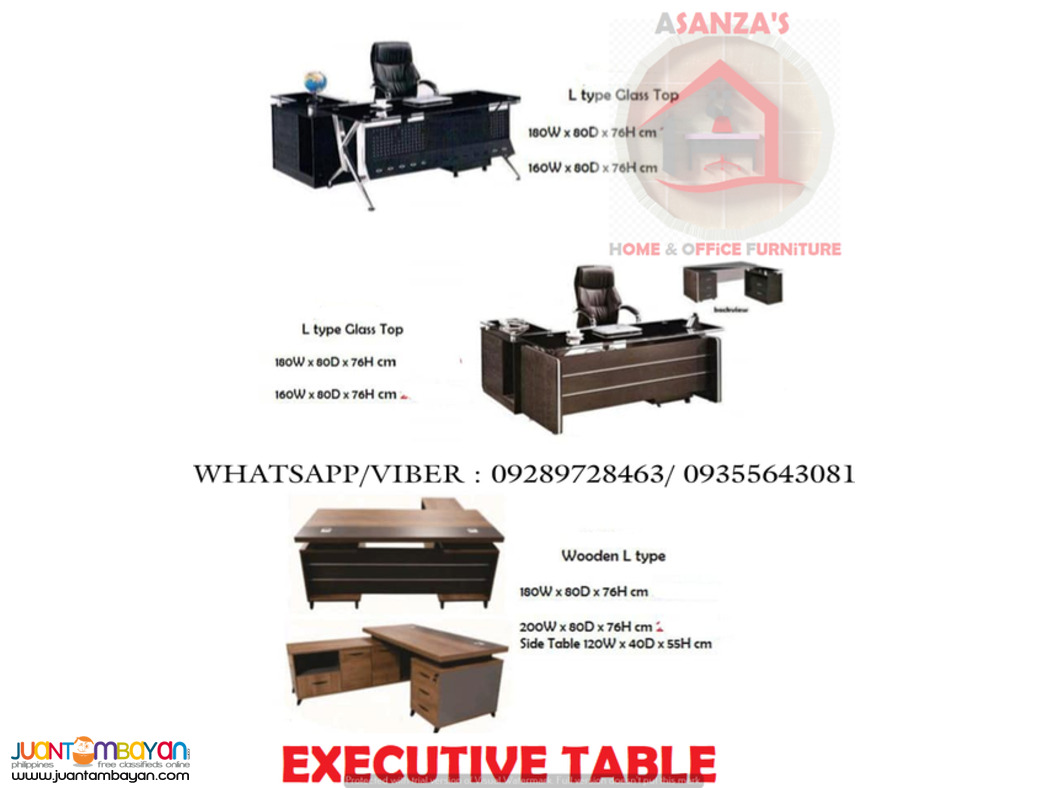 EXECUTIVE TABLE