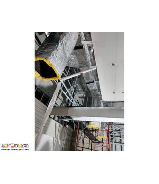 Ducting for Exhaust and Fresh Air Supply Installation