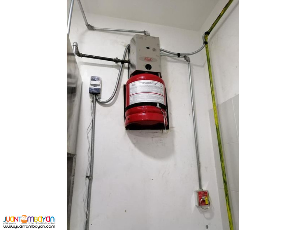 Kitchen Fire Suppression System Supply Install