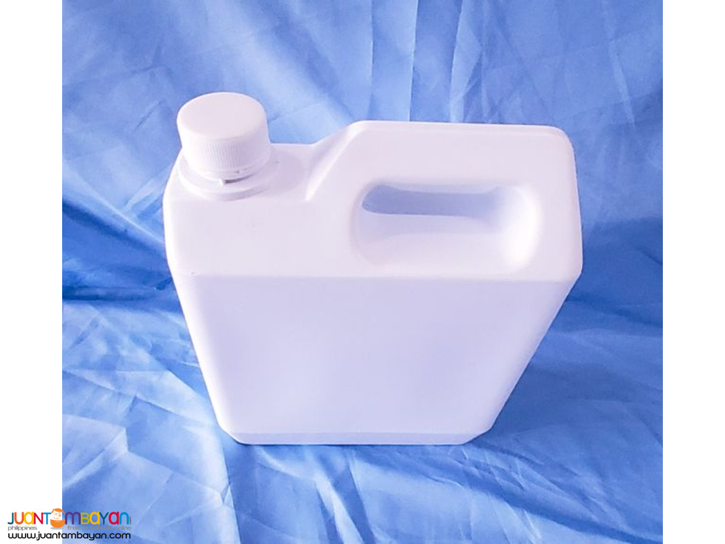 ALTO05 Heavy Duty Square White Gallon Plastic Container for Liquid