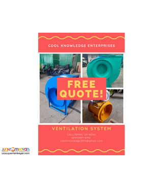 blower Exhaust Fresh Air Centrifugal Inline Tube Axial