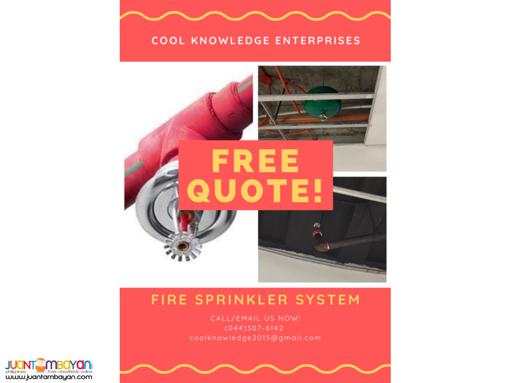 fire Sprinkler Heads Fire Sprinkler System Bulacan