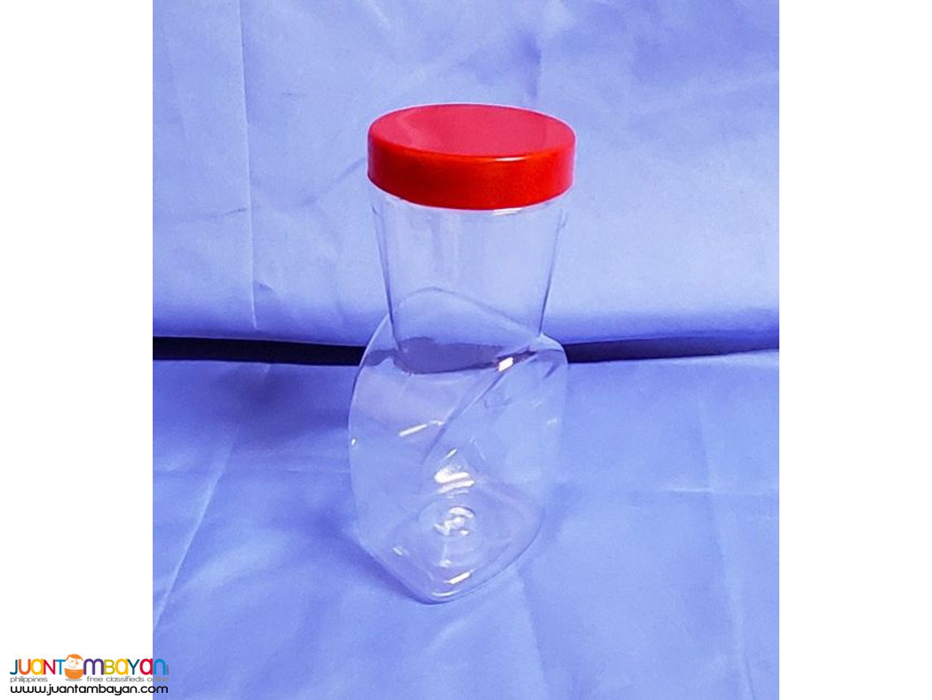 JJPET01 PET Plastic Transparent Clear Plastic Jars Food Grade