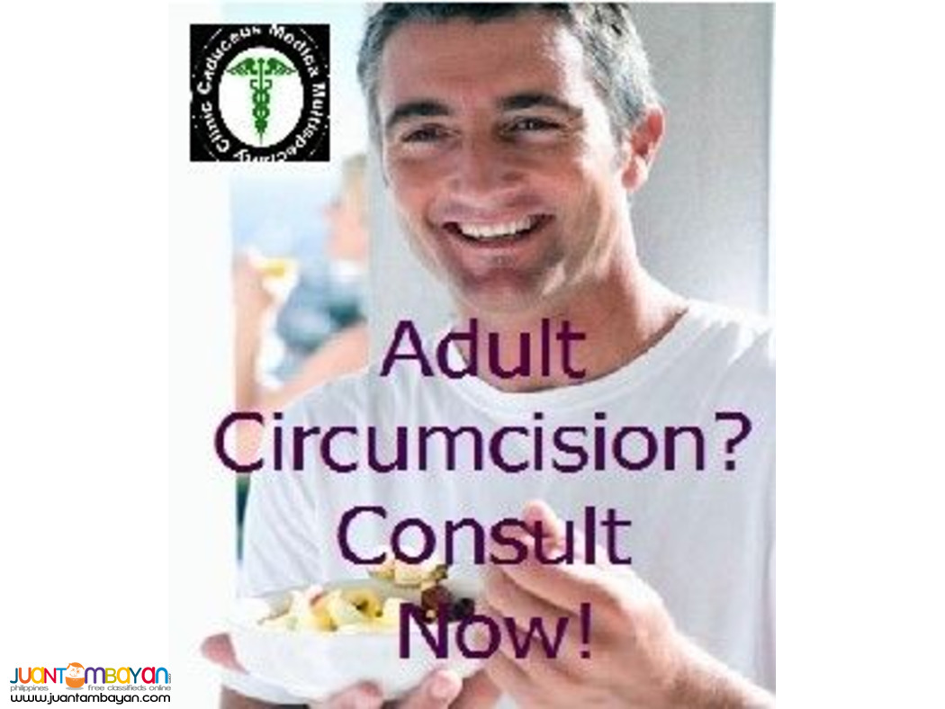 It is never too late. Adult Circumcision is available.