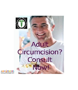 It is never too late. Adult Circumcision is available.