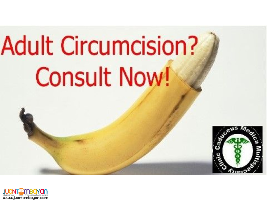 It is never too late. Adult Circumcision is available.