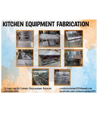 Stainless Kitchen Equipment Fabrication Bulacan