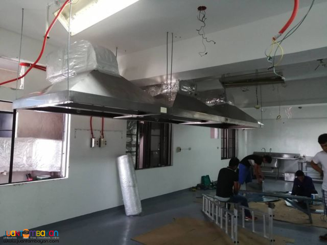 CKE Bulacan Ducting Works in Commercial Kitchens