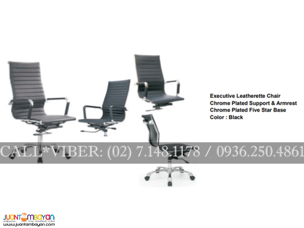  HIGH BACK EXECUTIVE LEATHERETTE CHAIR 