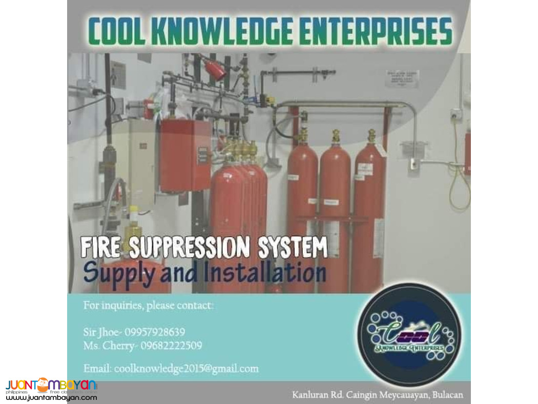 Fire Suppression Services Contact Us! CKE Bulacan