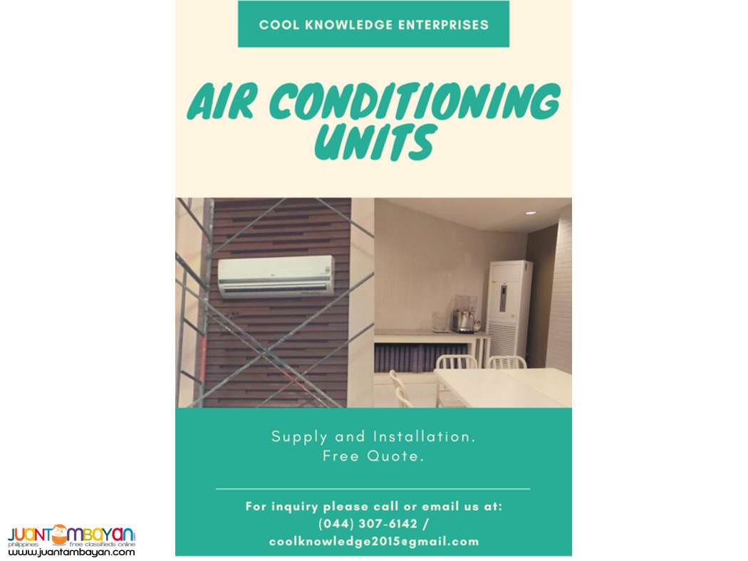 Air Conditioning System Supply Install Bulacan Air Conditioning System Supply Install Bulacan