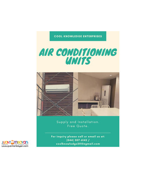 Air Conditioning System Supply Install Bulacan