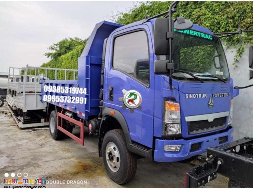 SINOTRUK HOMAN H3 DUMP TRUCK 6 WHEELER EURO4 4 5CBM