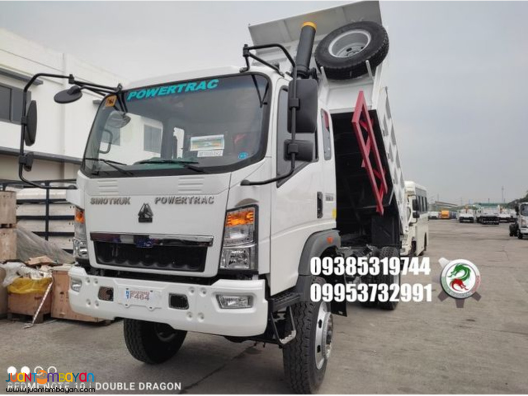 SINOTRUK HOMAN H3 DUMP TRUCK 6 WHEELER EURO4 4 5CBM