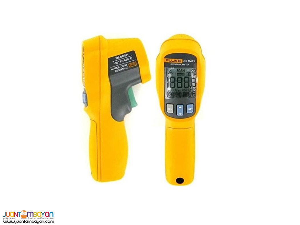 Infrared Thermometer, Fluke 62 Max Plus, IR Thermometer, Fluke