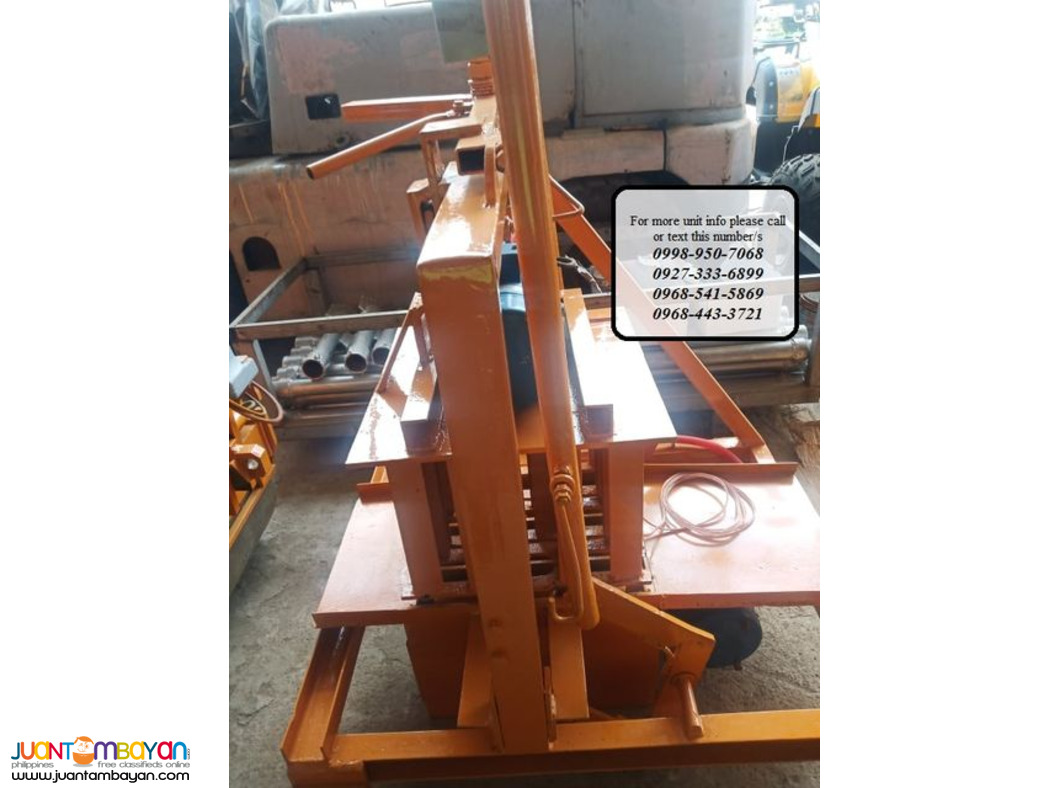 A929b21. Portable Hollow block Making Machine