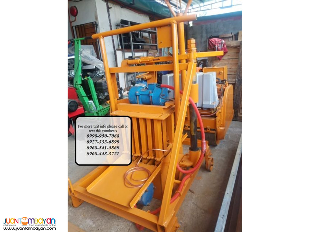 A929b21. Portable Hollow block Making Machine