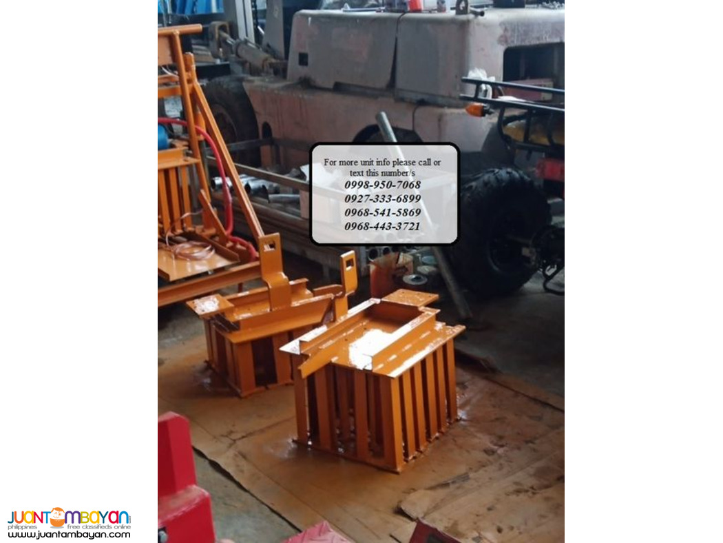 A929b21. Portable Hollow block Making Machine