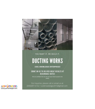 Ducting Works for Commercial and Industrial Establishments