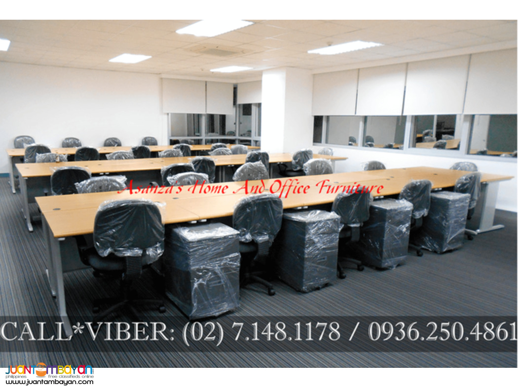 FREESTANDING TABLE/OFFICE CHAIR/MOBILE PEDESTAL*