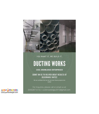 Ducting Works for Industrial and commercial Establishments