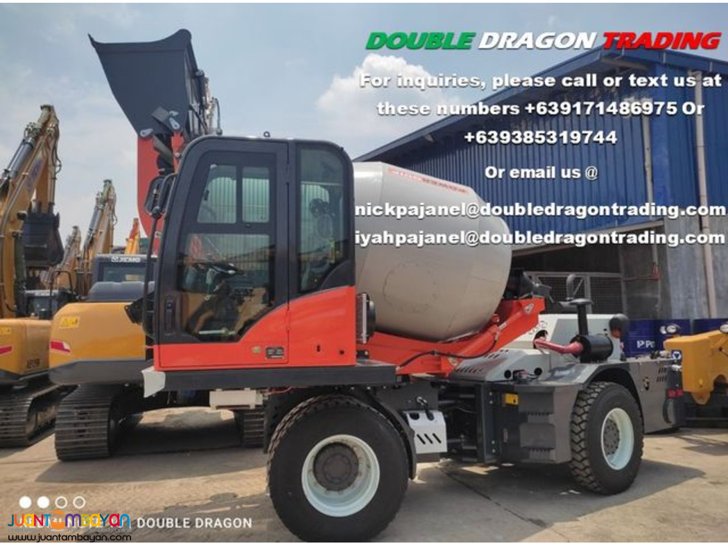 H30 SELF-LOADING MIXER  POWERTRAC, 0.6 CBM BUCKET CAP, 5CBM DRUM