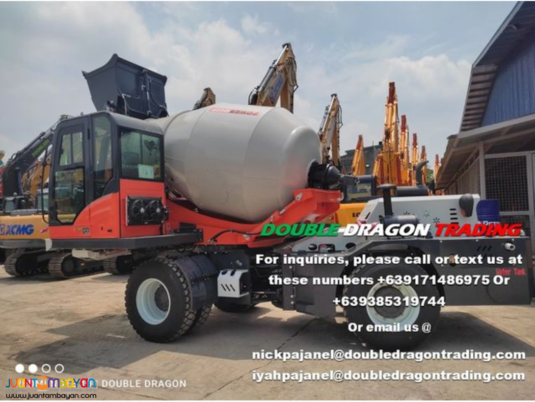 H30 SELF-LOADING MIXER  POWERTRAC, 0.6 CBM BUCKET CAP, 5CBM DRUM